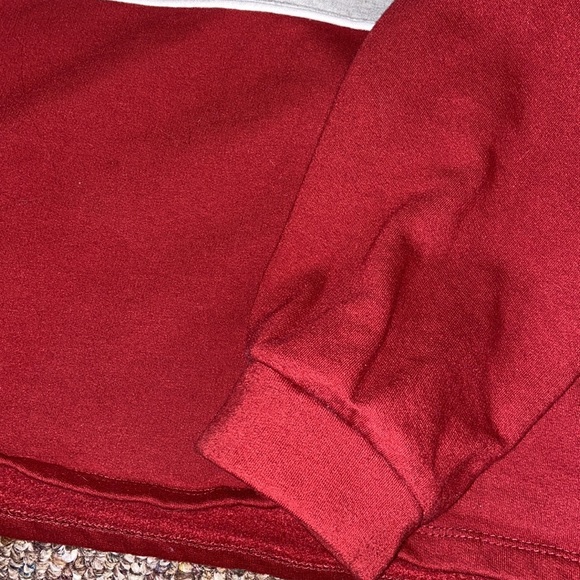 Striped collared sweater with zipper - Picture 2 of 4